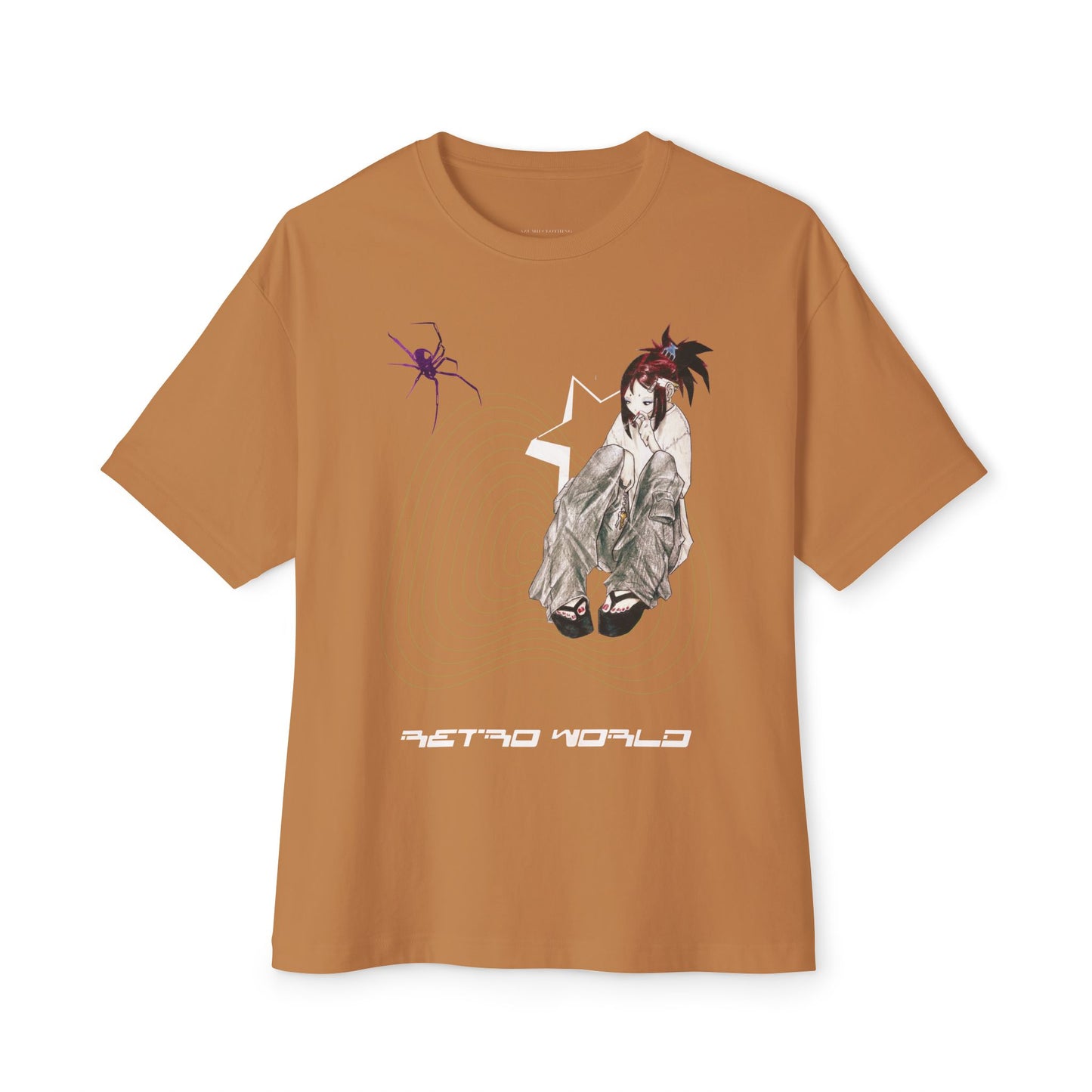 Retro World Oversized Tee